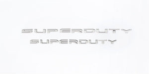 Letters Stamped/Stainless Steel Hood/Front 17-22 ord F-250 F-350