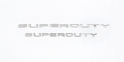 Letters Stamped/Stainless Steel Hood/Front 17-22 ord F-250 F-350