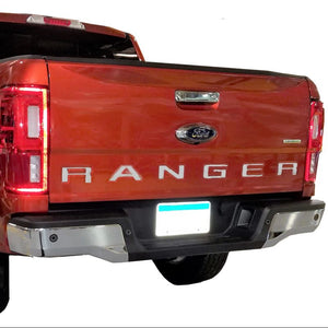 Stainless Steel Tailgate Letters RANGER 19-23 Ford Ranger