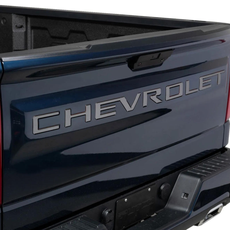 Black Platinum Chevrolet Letters 23-25 Chevy Colorado