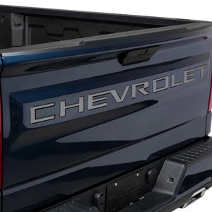 Black Platinum Chevrolet Letters 23-25 Chevy Colorado