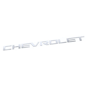 Black Platinum Chevrolet Letters 23-25 Chevy Colorado