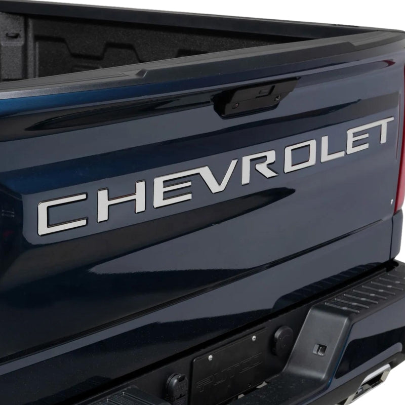 Stainless Steel Chevrolet Letters 23-25 Chevy Colorado
