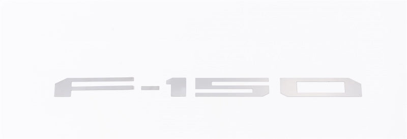 Cut Letters/Stainless Steel Tailgate 18-20 Ford F-150