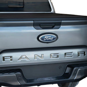Black Platinum Stainless Tailgate 24-25 Ford Ranger