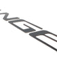 Black Platinum Stainless Tailgate 24-25 Ford Ranger