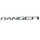 Black Platinum Stainless Tailgate 24-25 Ford Ranger