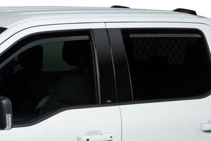Set of 4 Element Tinted Window Visors 23-24 Ford F-250 F-350 F-450 F-550 Super Duty