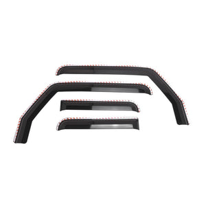 Set of 4 Element Tinted Window Visors 18-24 Jeep Gladiator, Wrangler JK