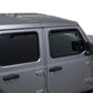 Set of 4 Element Tinted Window Visors 18-24 Jeep Gladiator, Wrangler JK