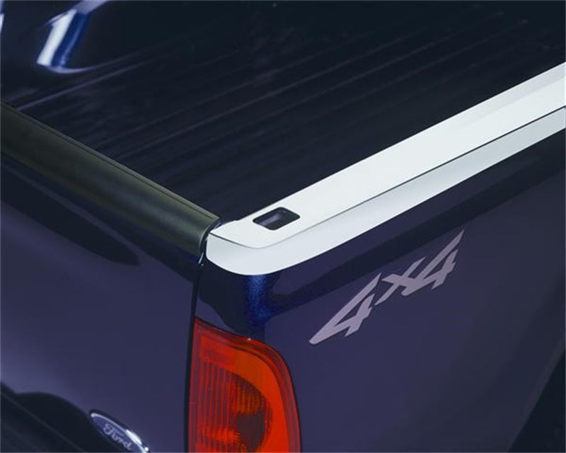 Stainless Steel Bed Rail Caps (Holes) 99-10 Ford F-250 F-350