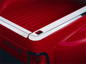 Stainless Steel Bed Rail Caps (Holes) 03-09 Dodge Ram 1500 2500 3500