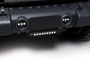SS Black Grille w/ 20in Luminix Light Bar 07-18 Jeep Wrangler (JK)