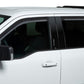 Set of 4 Element Matte Black Window Visor 19-25 Chevy Silverado GMC Sierra 1500 2500 3500 HD