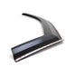 Set of 4 Element Matte Black Window Visor 19-25 Chevy Silverado GMC Sierra 1500 2500 3500 HD