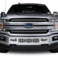 Polished SS Bumper Grille Inserts 18-20 Ford F-150