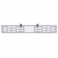 Hex Shield - Polished SS Bumper Grille Inserts 19-24 Ford Ranger