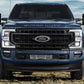 Black Powdercoated Bumper Grille Inserts 23-24 Ford F-350 F-250