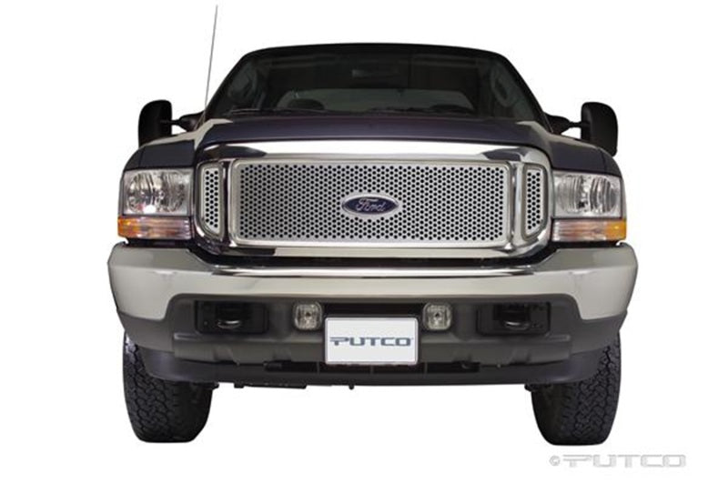 Punch SS Grilles w/ Logo CutOut 99-04 Ford F-250 F-350