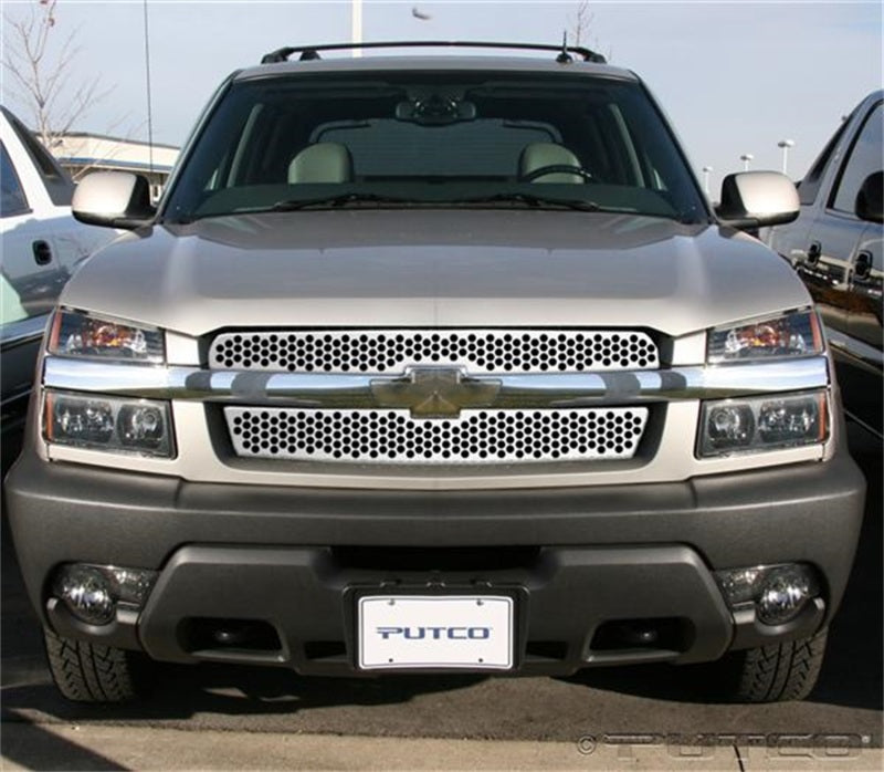 Punch Stainless Steel Grilles 02-06 Chevy Avalanche