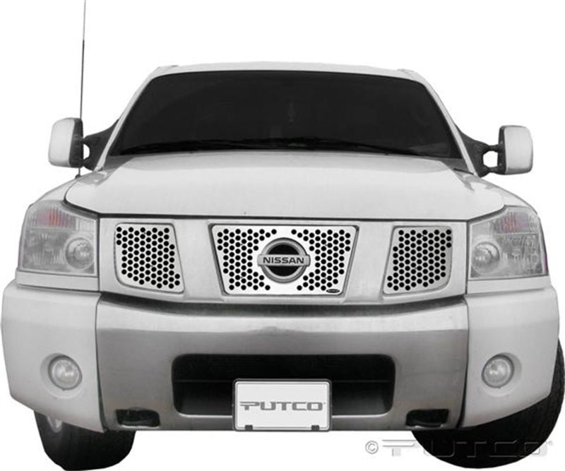 Punch Stainless Steel Grilles 04-07 Nissan Armada TITAN