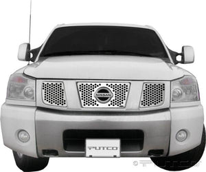Punch Stainless Steel Grilles 04-07 Nissan Armada TITAN