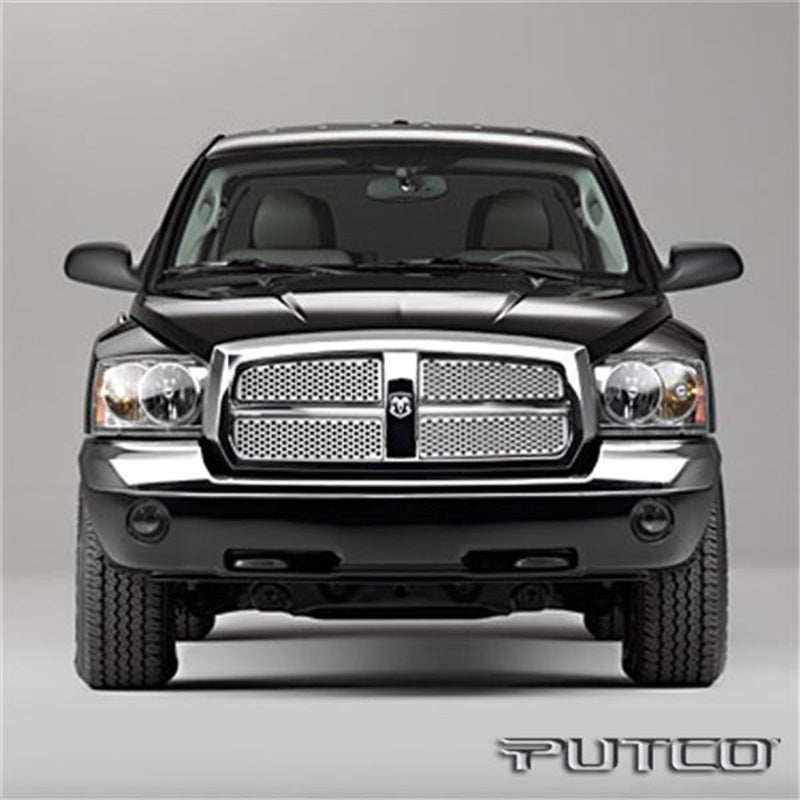 Punch Stainless Steel Grilles 05-07 Dodge Dakota