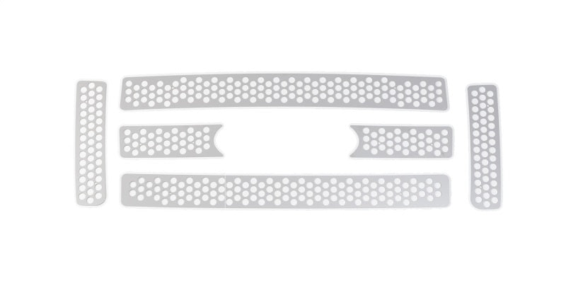 6pc Grillee Punch Stainless Steel Grilles 09-12 Ford F-150