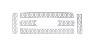 6pc Grillee Punch Stainless Steel Grilles 09-12 Ford F-150