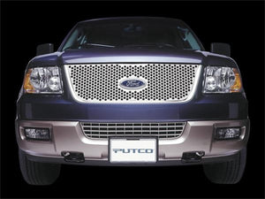 6pc Grillee Punch Stainless Steel Grilles 09-12 Ford F-150