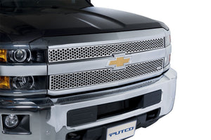 Punch Stainless Steel Grilles 15-19 Chevy Silverado GMC Sierra 2500 3500 HD