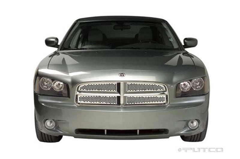Main Grille Punch Stainless Steel Grilles 06-10 Dodge Charger