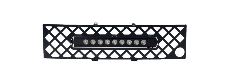Bumper Grille Insert w/ 10in Luminix Light Bar 11-14 Ford F-150