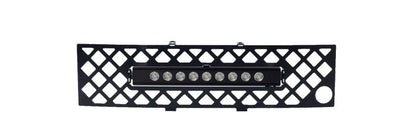 Bumper Grille Insert w/ 10in Luminix Light Bar 11-14 Ford F-150