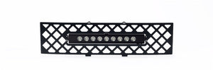 Bumper Grille Insert w/ 10in Luminix Light Bar 11-14 Ford F-150