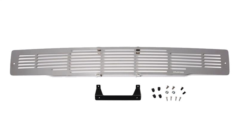 Stainless Steel Bar Design Bumper Grille Inserts 15-17 Ford F-150