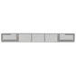 Bar Style Polished SS Bumper Grille Inserts 18-20 Ford F-150