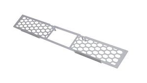 Hex Style Polished SS Bumper Grille Inserts 19-24 Ford Ranger