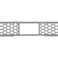 Hex Style Polished SS Bumper Grille Inserts 19-24 Ford Ranger