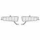 Polished SS Bumper Grille Inserts 17-20 Ford F-150
