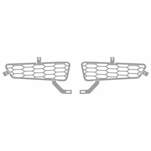 Polished SS Bumper Grille Inserts 17-20 Ford F-150