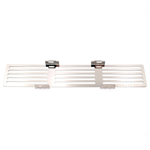 Polished SS Hex Shield Design Bumper Grille 23-24 Ford F-350 F-250