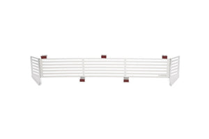 Stainless Steel Bar Style Bumper Grille Inserts 11-19 Dodge Ram 1500 2500 3500
