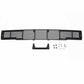 Stainless Steel Black Bar Design Bumper Grille Inserts 15-17 Ford F-150