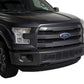 Stainless Steel Black Bar Design Bumper Grille Inserts 15-17 Ford F-150