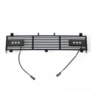 Bumper Grille Inserts w/ Qty 2 - 6in Light Bars 11-16 Ford F-250 F-350