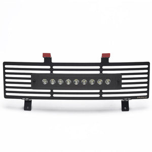 Bumper Grille Inserts w/ 10in Luminix Light Bar 11-16 Ford F-250 F-350