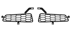 Hex Style - Black Bumper Grille Inserts 17-20 Ford F-150