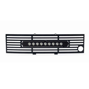 Bumper Grille Insert w/ 10in Luminix Light Bar 11-14 Ford F-150