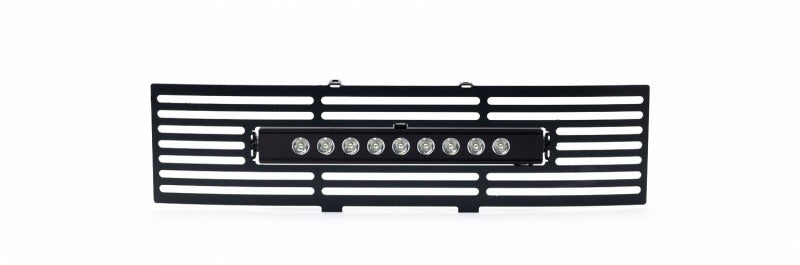 Black SS Bar and 10in Luminix Light Bar 11-14 Ford F-150